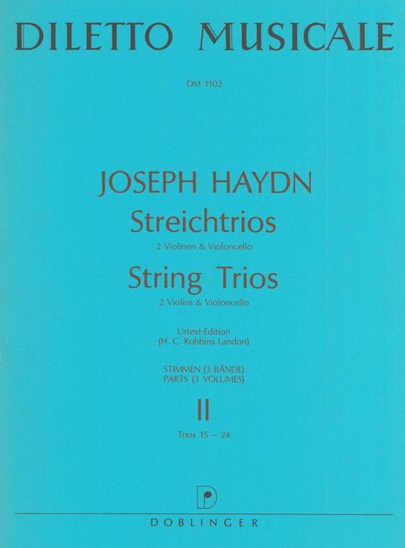 Haydn: String Trios Volume 2