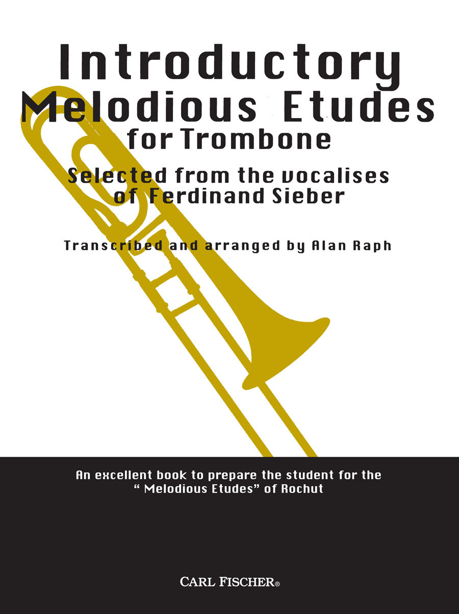 Introductory Melodious Etudes for Trombone