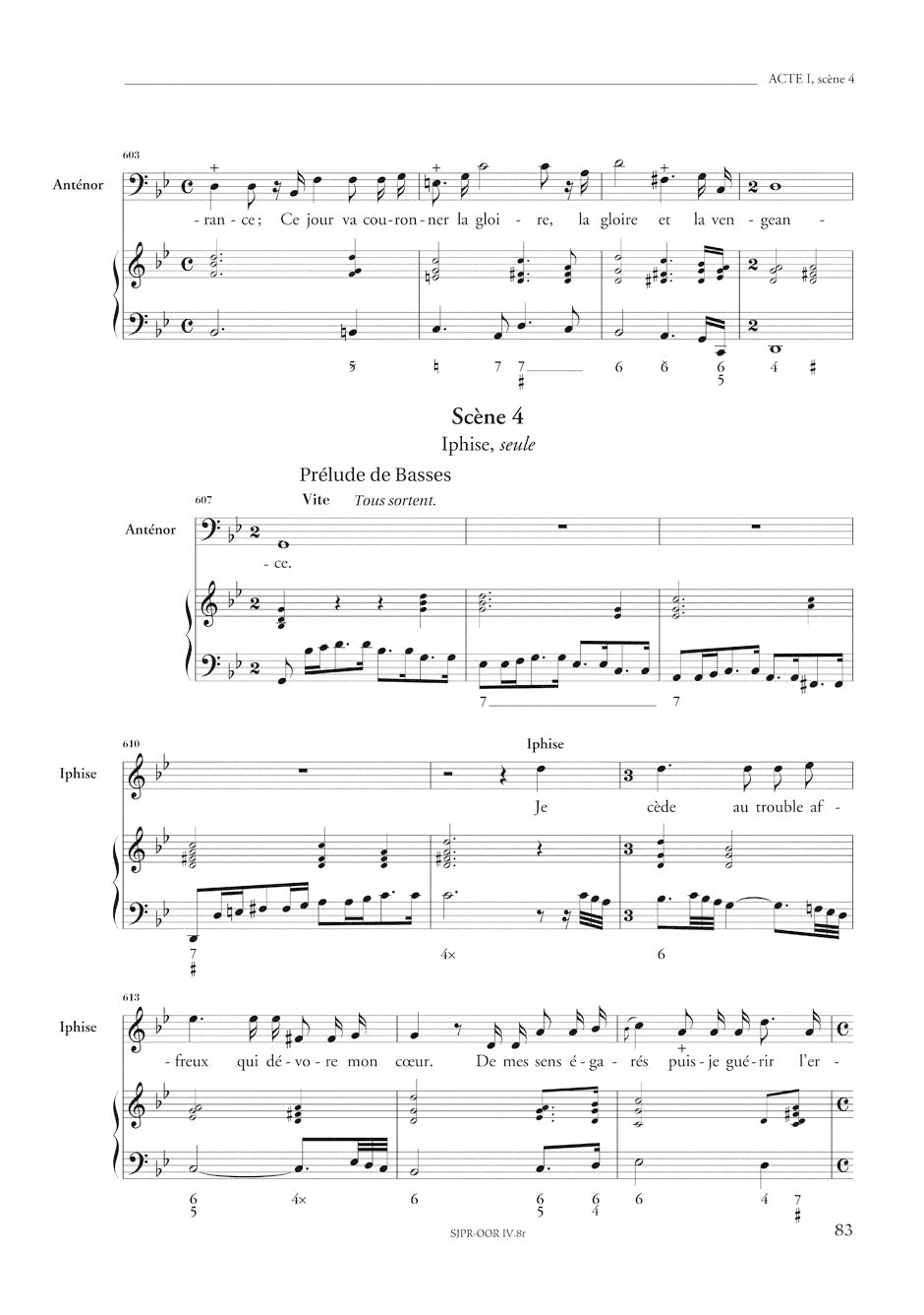 Rameau: Dardanus, RCT 35 B