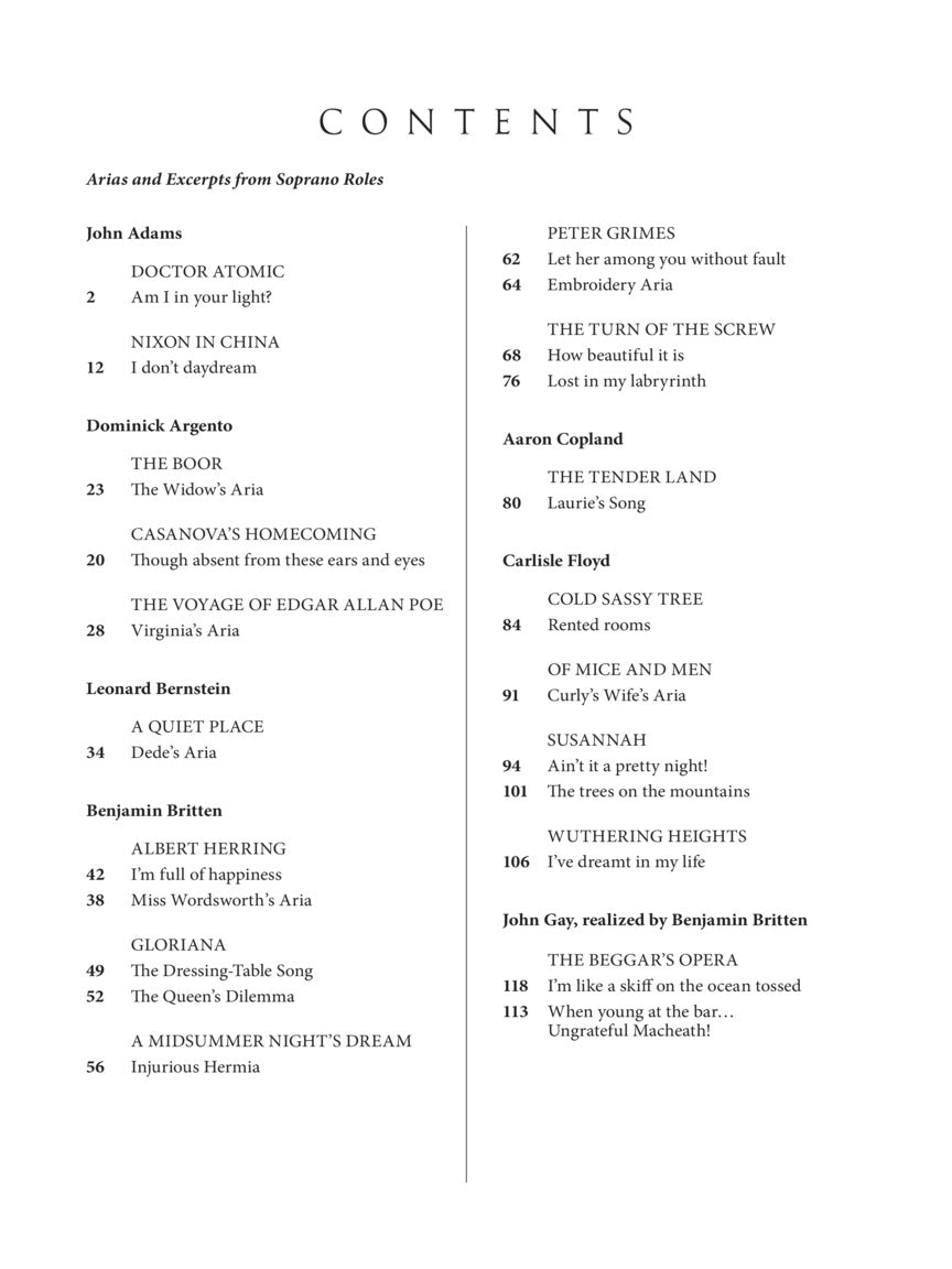 Boosey & Hawkes Opera Anthology – Soprano