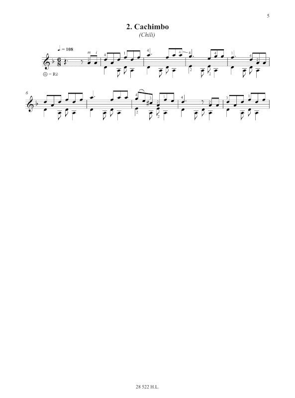 Arriagada: 10 Latin American Etudes (arr. for guitar)