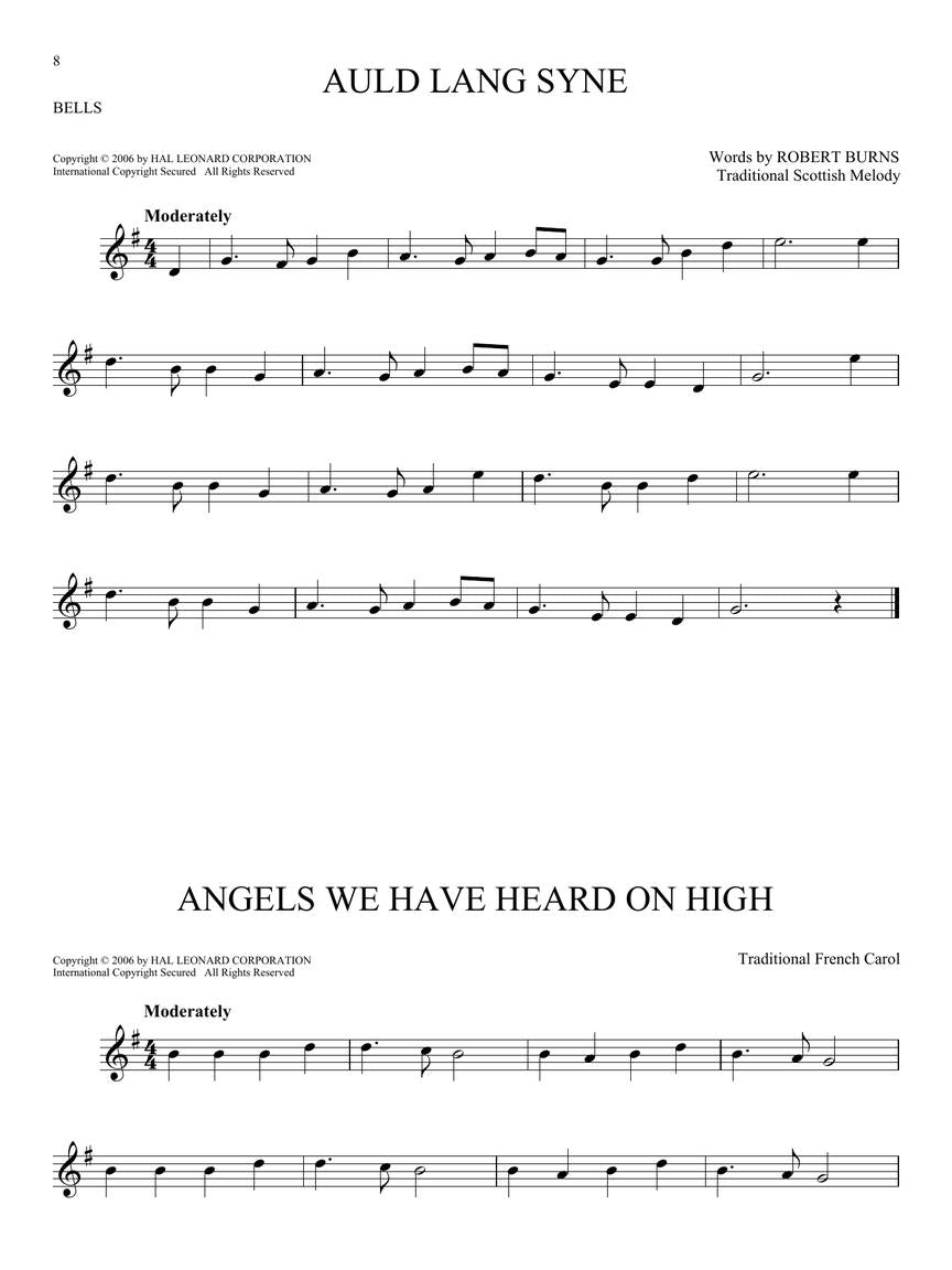 101 Christmas Songs for Bells / Glockenspiel