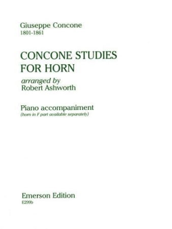 Concone Studies for Horn