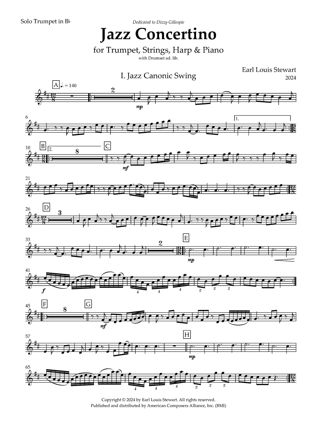 Stewart: Jazz Concertino