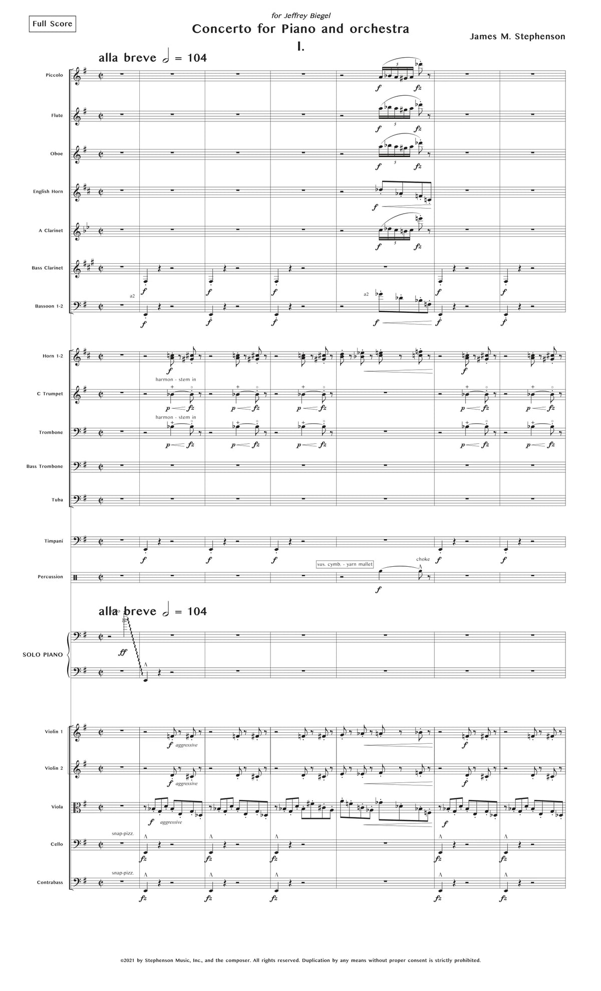 Stephenson: Piano Concerto