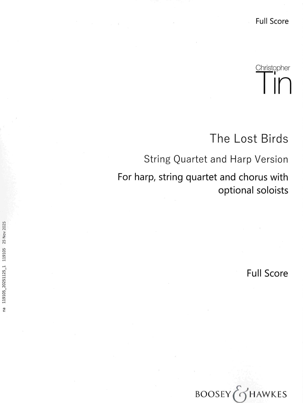 Tin: The Lost Birds