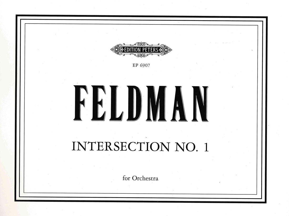 Feldman: Intersection I