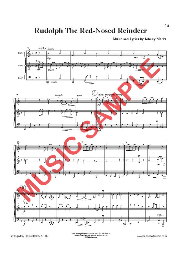 Music for Three - Popular Christmas Favorites