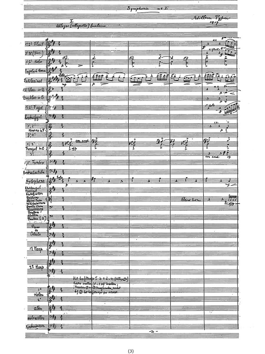 Pijper: Symphony No. 1