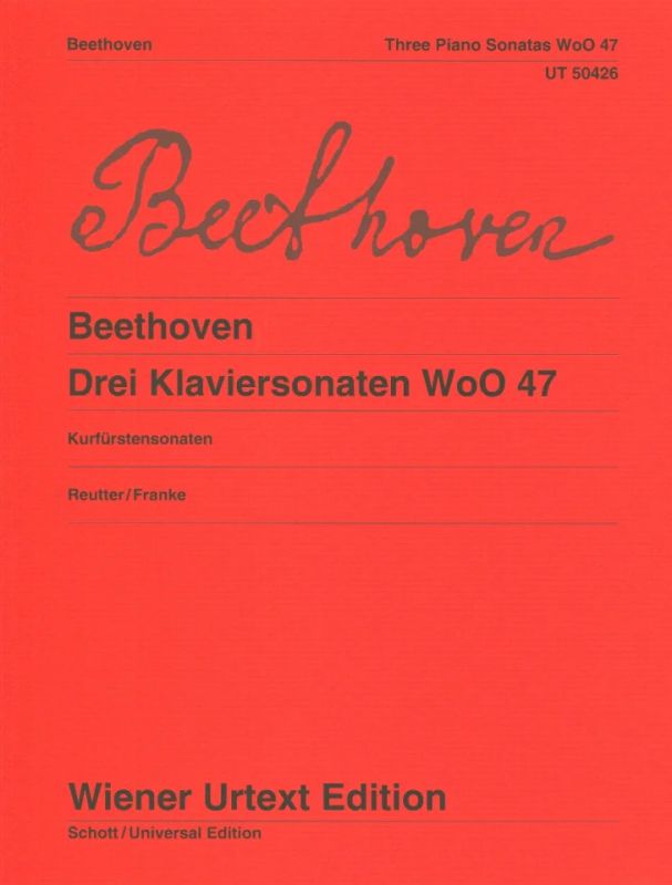 Beethoven: 3 Piano Sonatas, WoO 47
