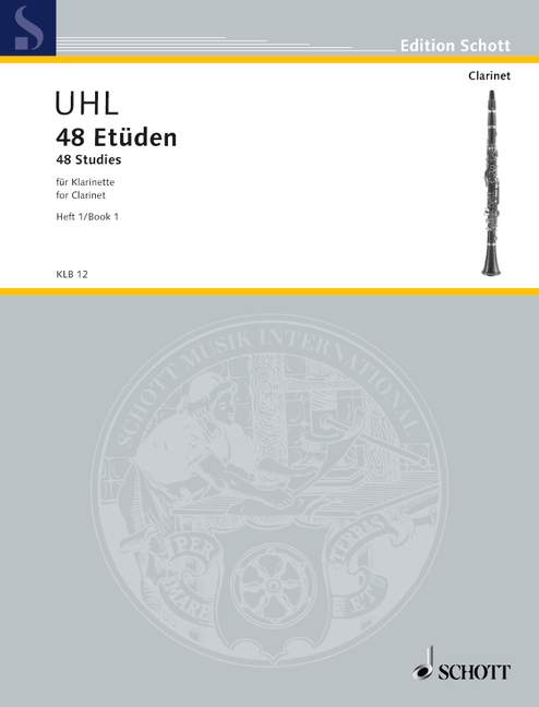 Uhl: 48 Studies for Clarinet - Volume 1