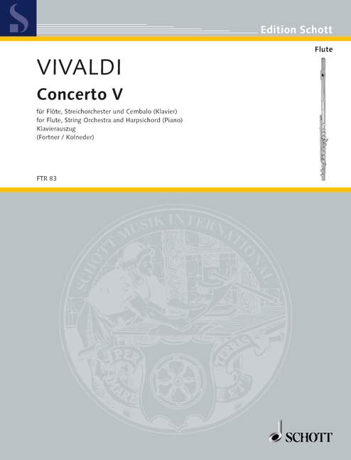 Vivaldi: Flute Concerto No. 5 in F Major, RV 434