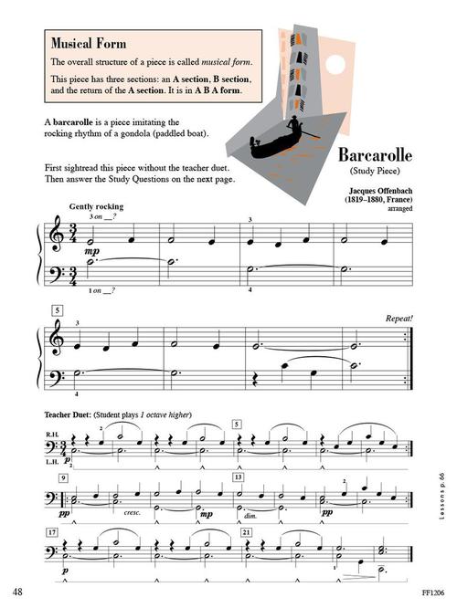 Accelerated Piano Adventures for the Older Beginner - Theory Book 1