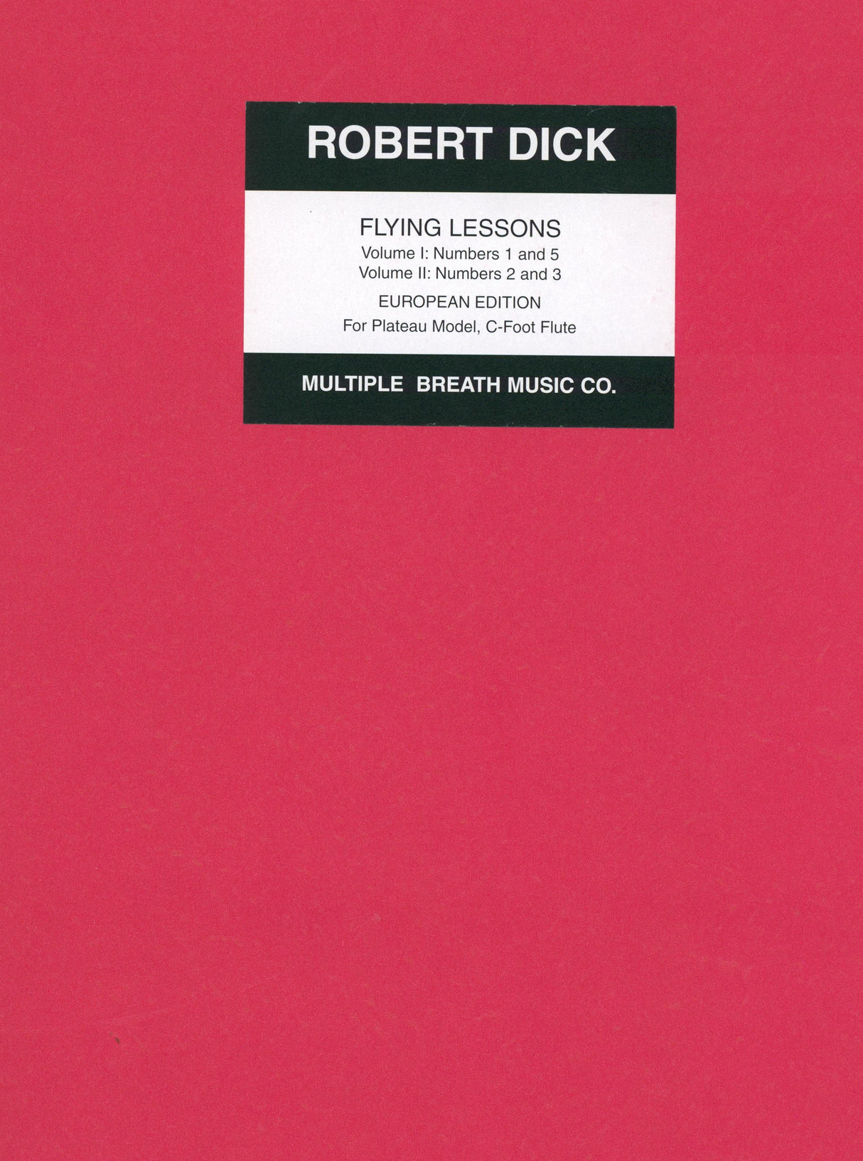 Dick: Flying Lessons – European Edition