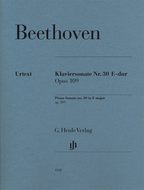 Beethoven: Piano Sonata No. 30 in E Major, Op. 109