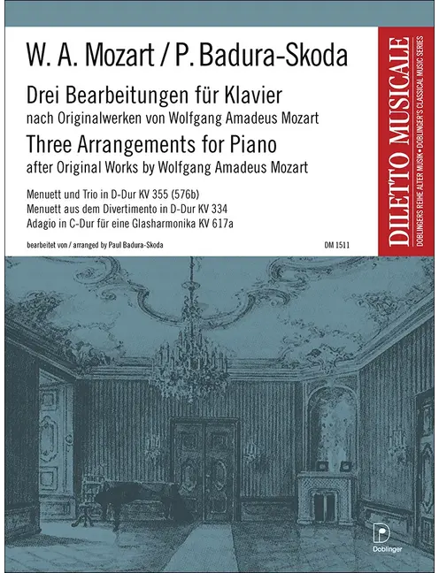 Mozart: 3 Arrangements for Piano by Badura-Skoda