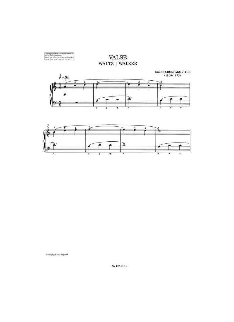 From Bach to the Present Day - Volume 1A