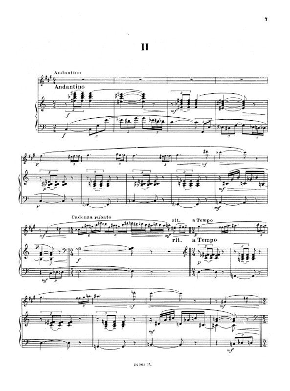 Absil: Saxophone Sonata, Op. 115