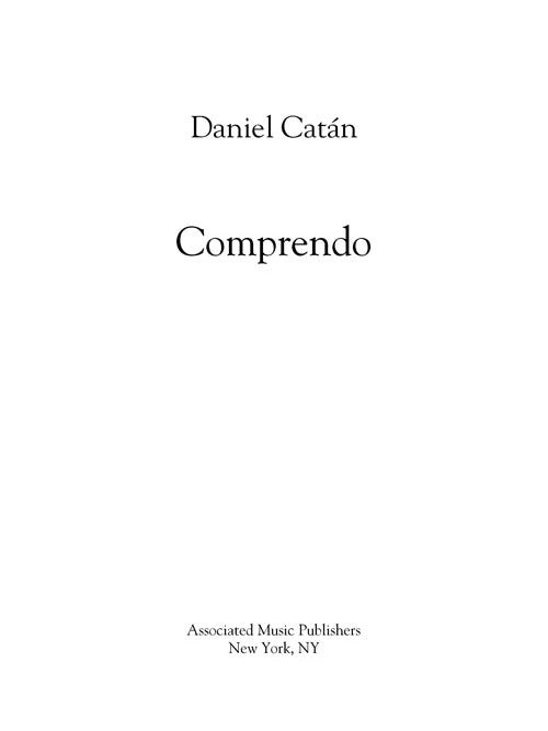 Catán: Comprendo