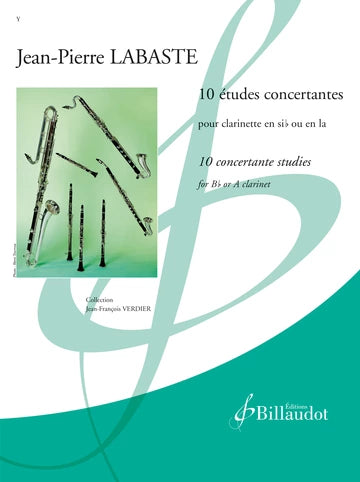 Labaste: 10 Études concertantes