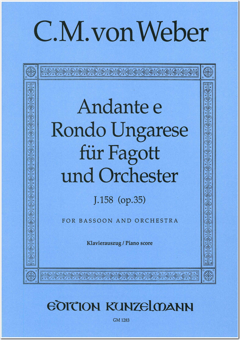 Weber: Andante e Rondo ungarese, J. 158
