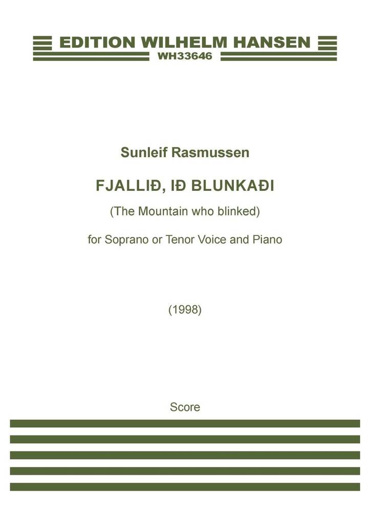 Rasmussen: Fjallið, Ið Blunkaði