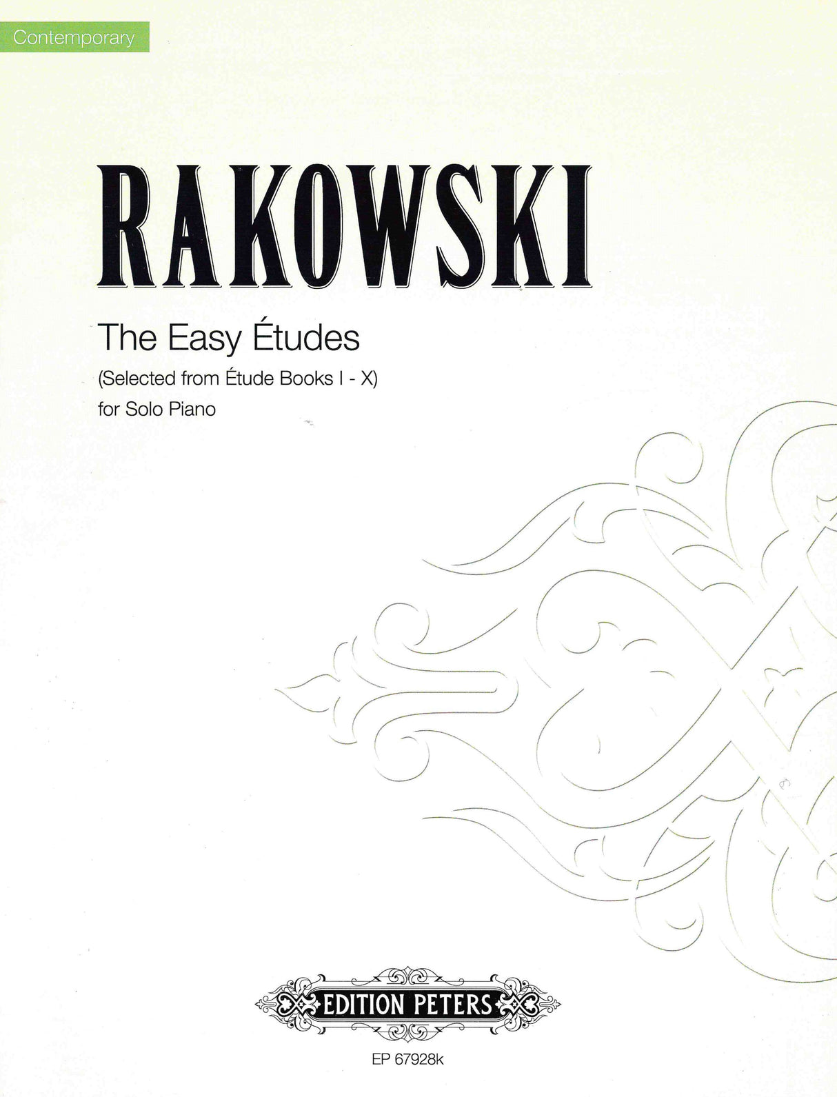 Rakowski: The Easy Études