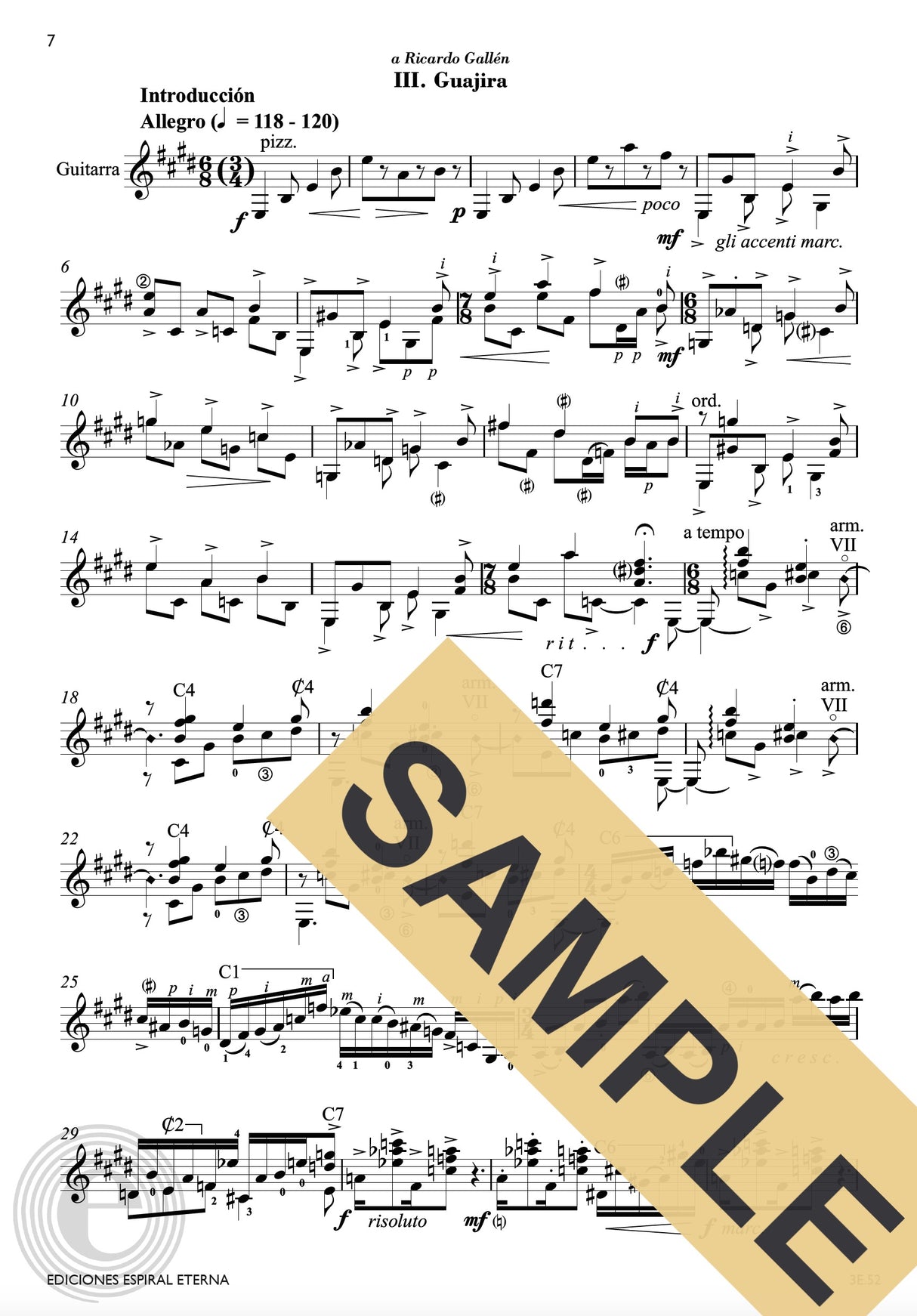 Brouwer: Danzas rituales y festivas - Volume 1