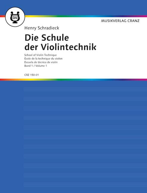 Schradieck: School of Violin Technique - Volume 1 (Exercises in The Different Positions)