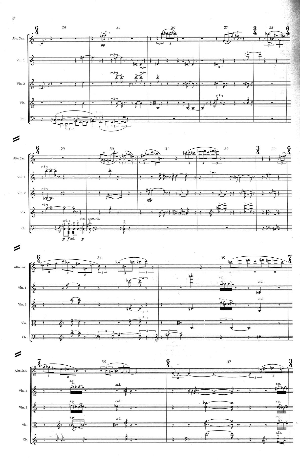 Sollberger: Thin Music / Thick Music