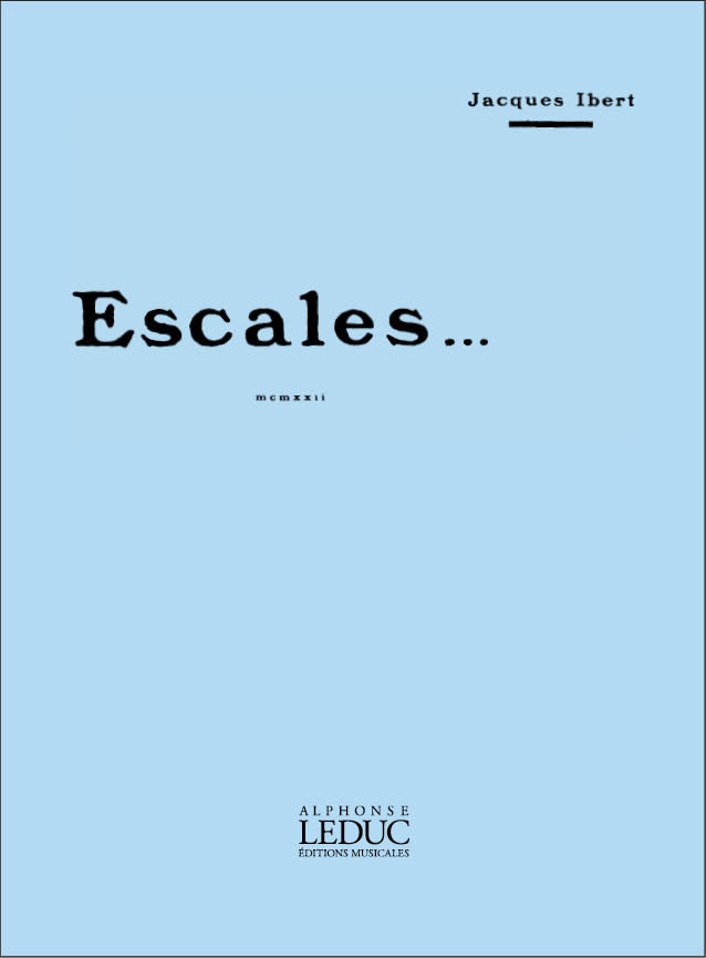Ibert: Escales