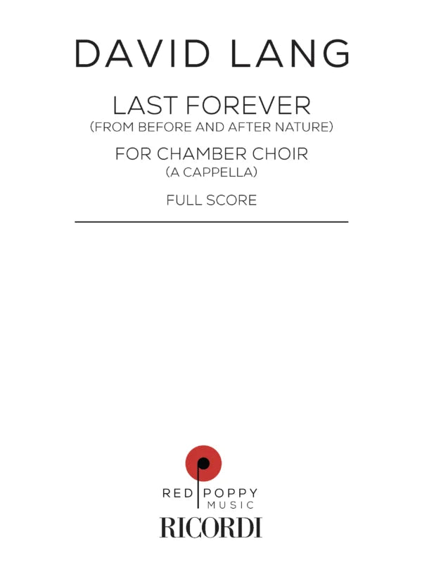 Lang: last forever