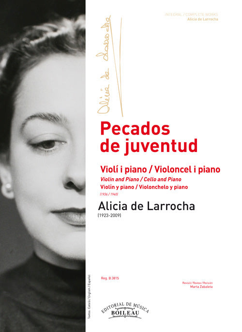 De Larrocha: Pecados de juventud - Volume 3