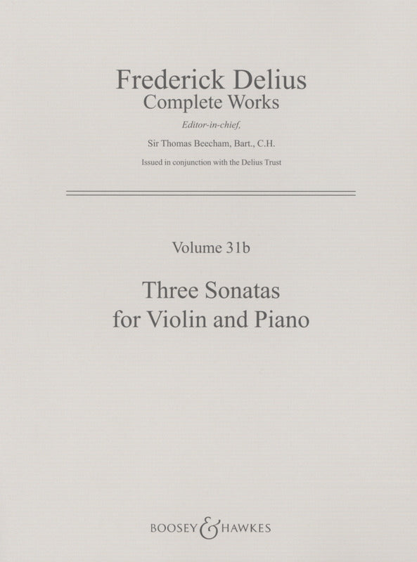 Delius: Violin Sonatas