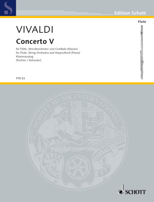 Vivaldi: Flute Concerto No. 5 in F Major, RV 434