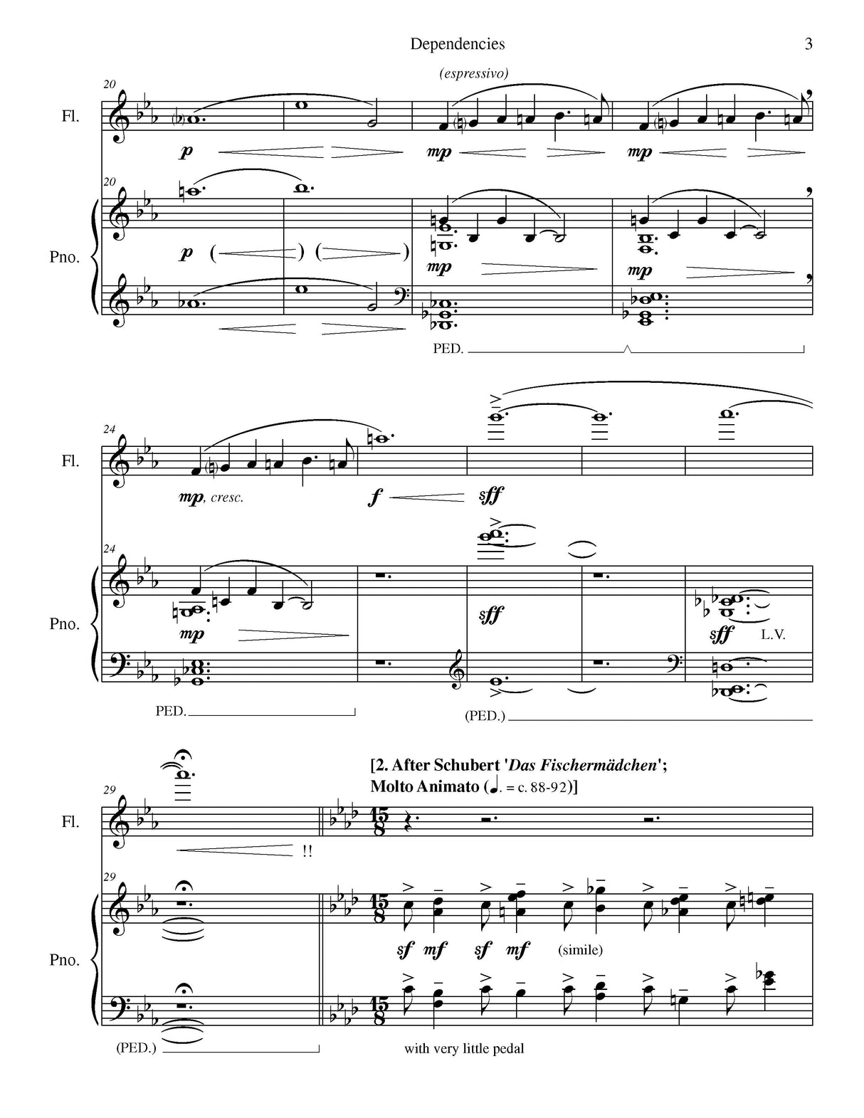 McDonald: Dependencies, Op. 442