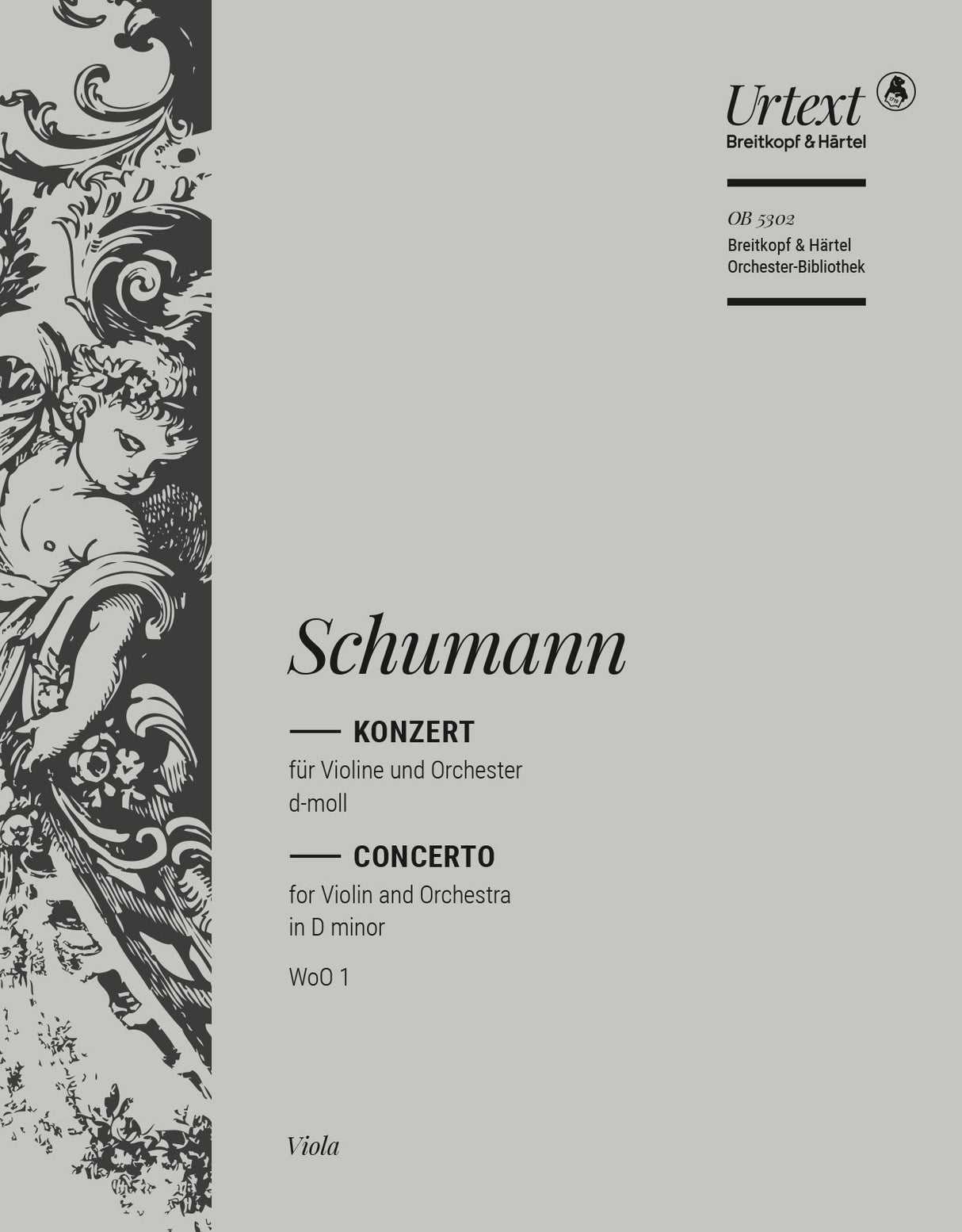Schumann: Violin Concerto in D Minor, WoO 1