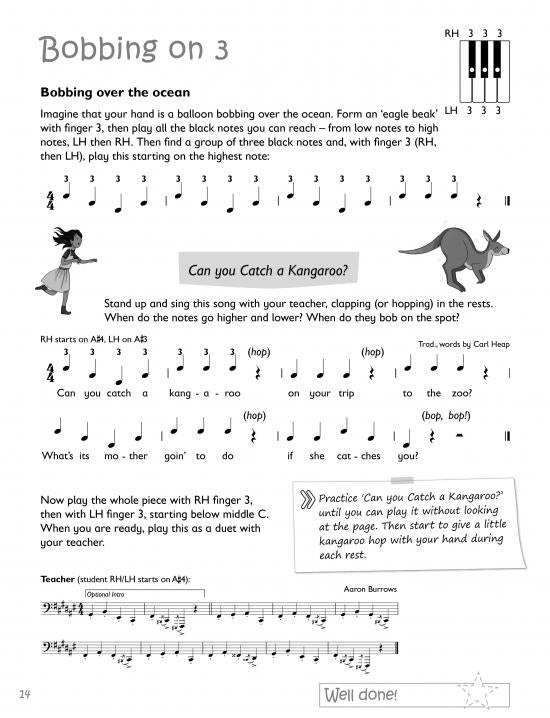 Roskell: Essential Piano Technique Primer A: Hop, skip and jump