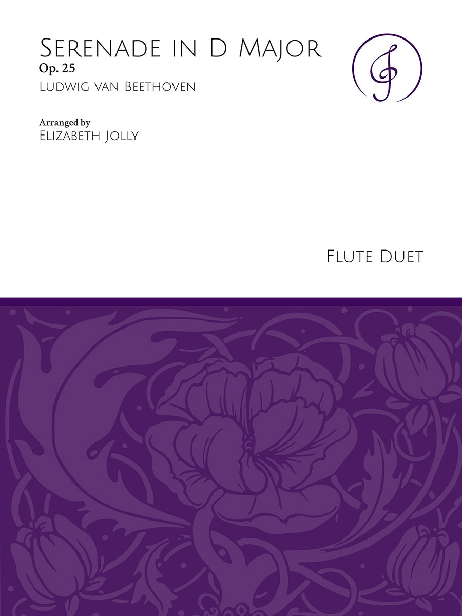 Beethoven: Serenade in D Major, Op. 25 (arr. for 2 flutes)