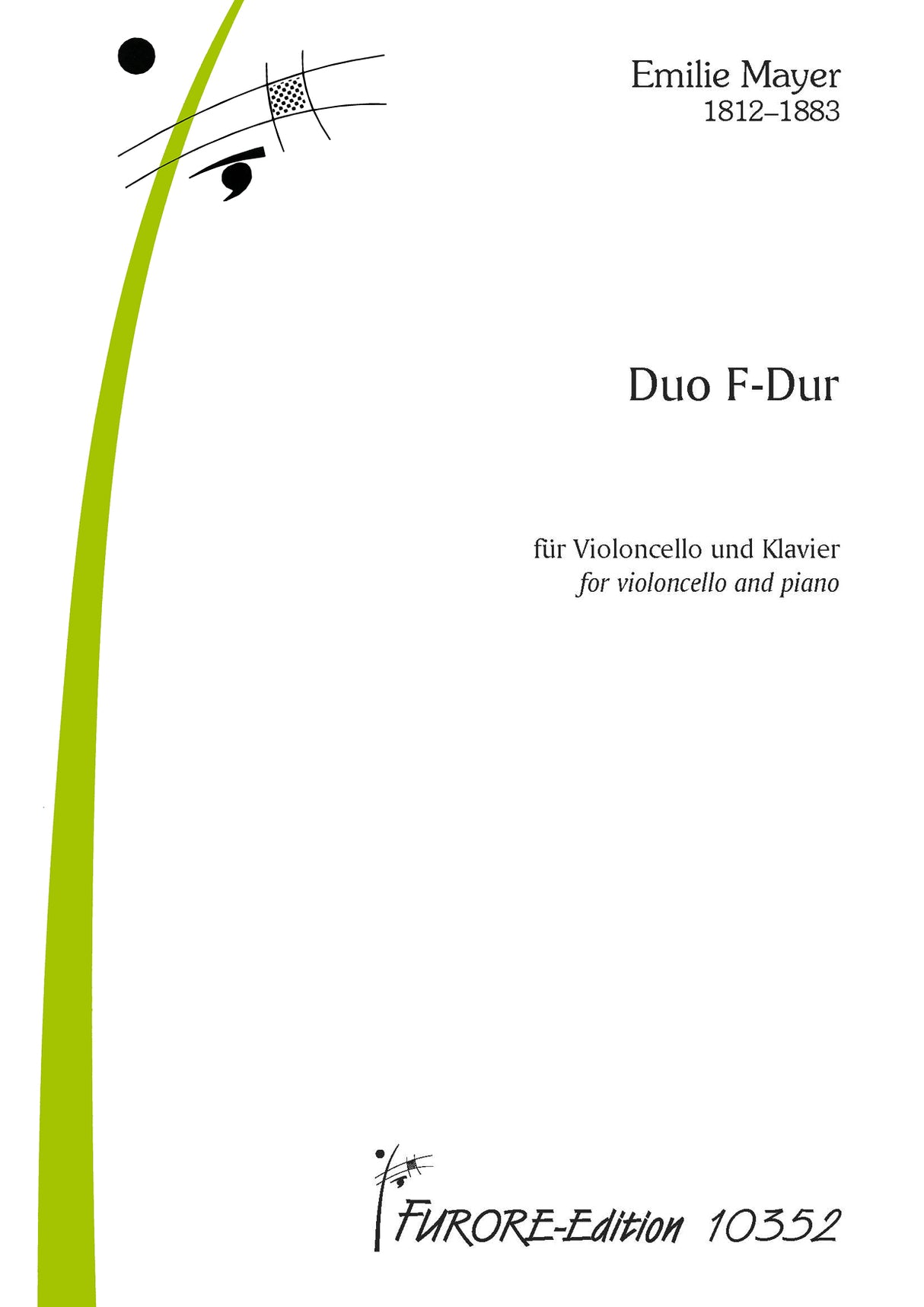 E. Mayer: Cello Sonata in F Major ("Duo")