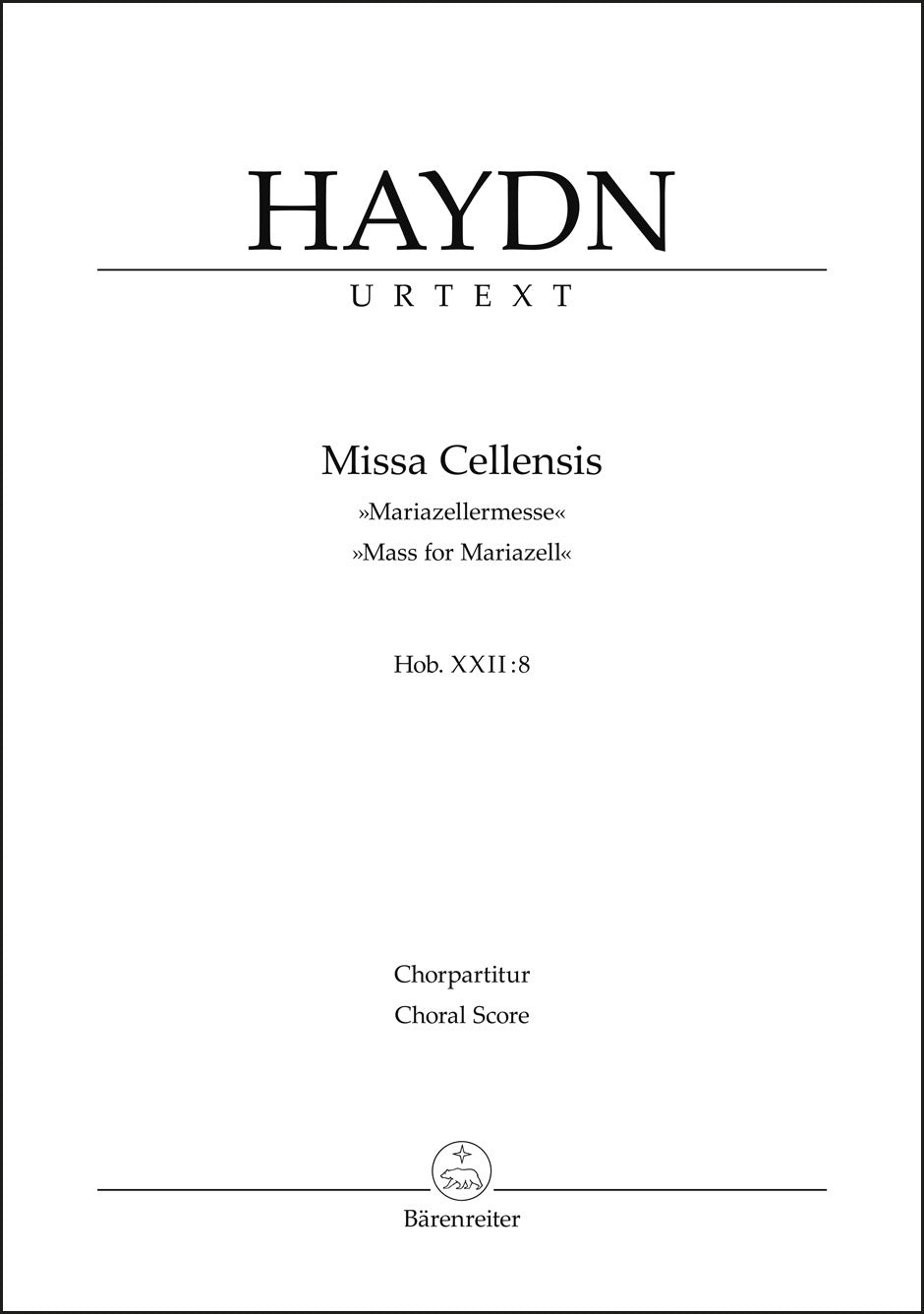 Haydn: Missa Cellensis, Hob. XXII:8