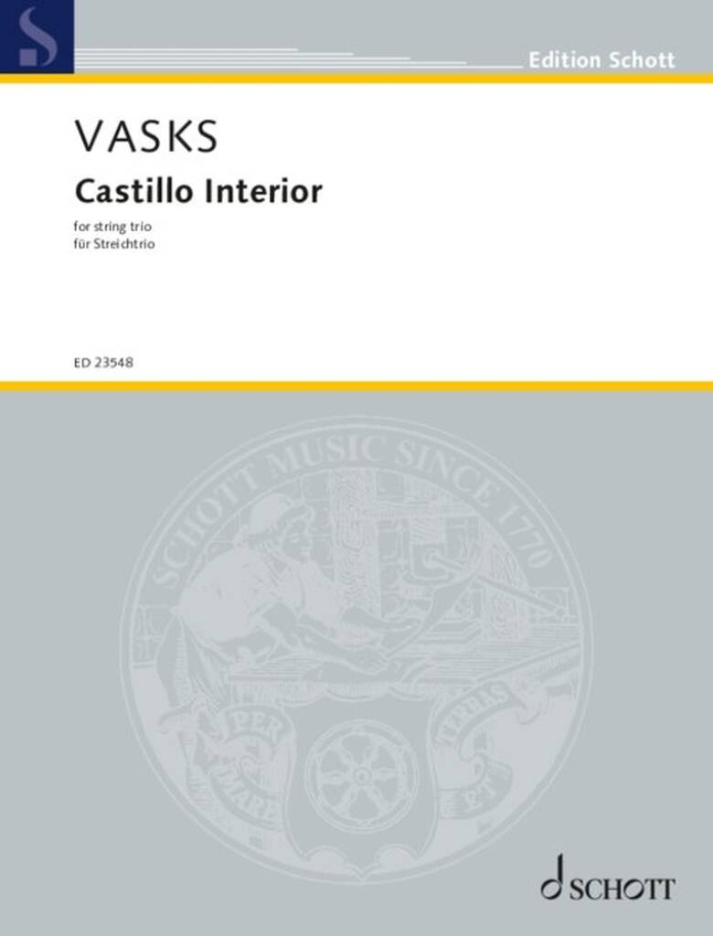 Vasks: Castillo Interior (Version for String Trio)