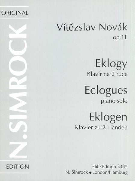 Novák: Eclogues, Op. 11