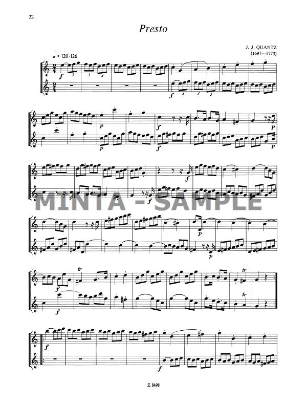 Flute Duets - Volume 1
