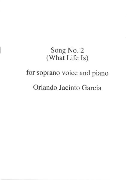 García: Song No. 2 (What Life Is)