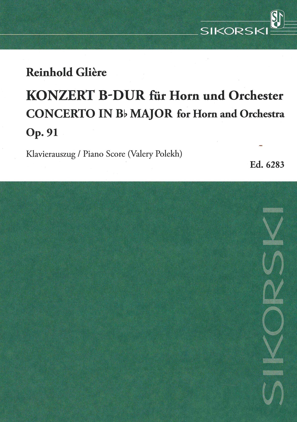 Gliere: Horn Concerto in B-flat Major, Op. 91