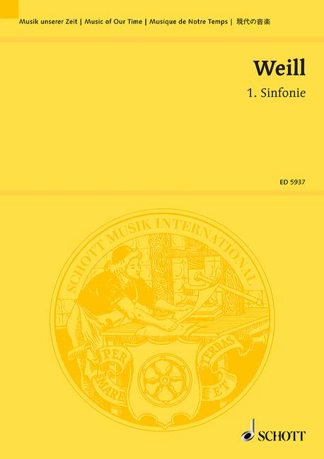 Weill: Symphony No. 1 ("Berliner")