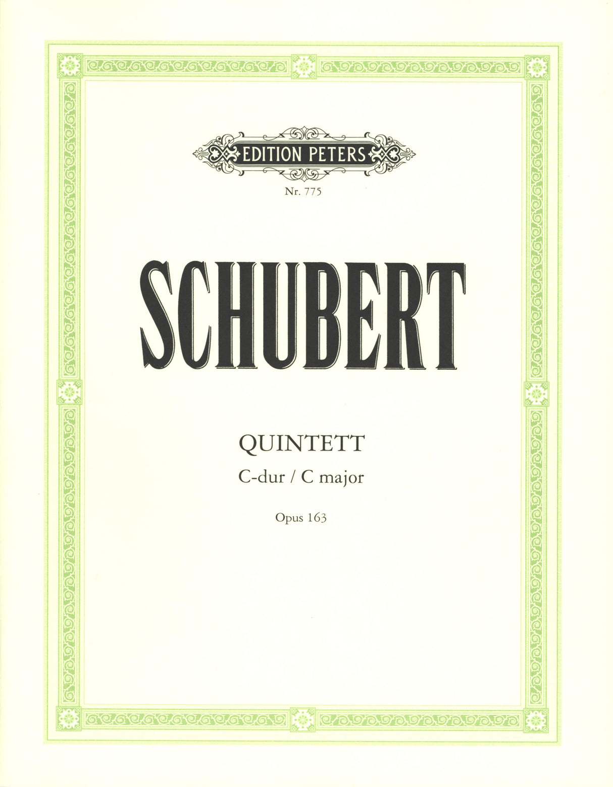 Schubert: String Quintet, D 956, Op. posth. 163