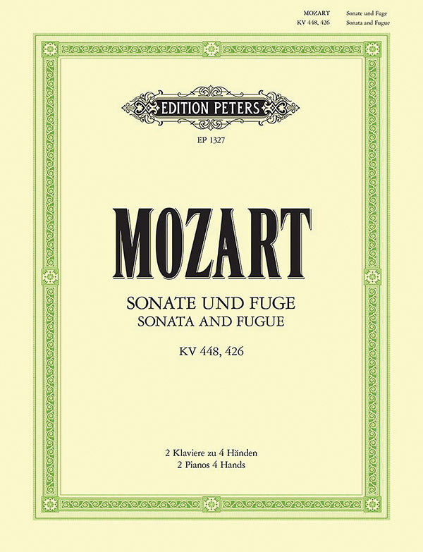 Mozart: Sonata for 2 Pianos, K. 448 and Fugue in C Minor, K. 426