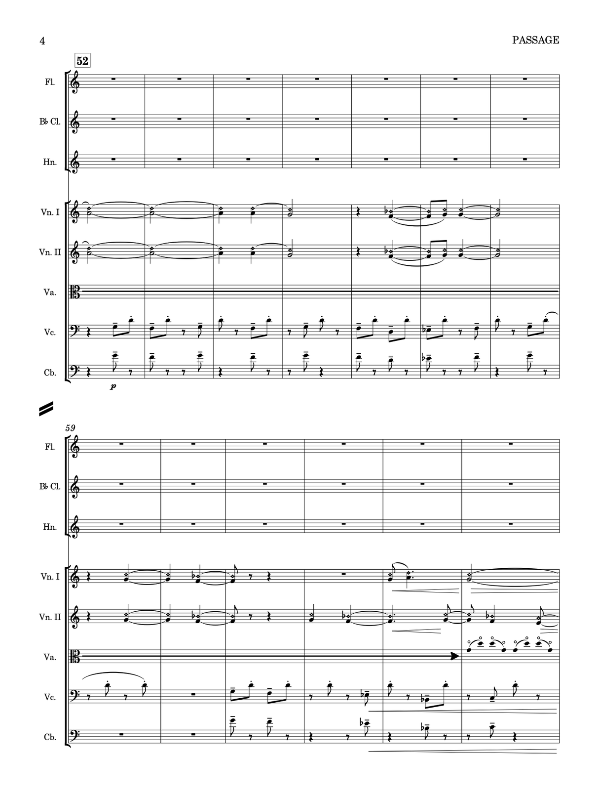 Montgomery: Passage (Version for Chamber Ensemble)